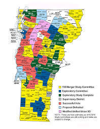 The Vermont School Boards Association maintains a map of progress with links to Act 46 study committees work around the state http://www.vtvsba.org/#!act-46-map/q4i59